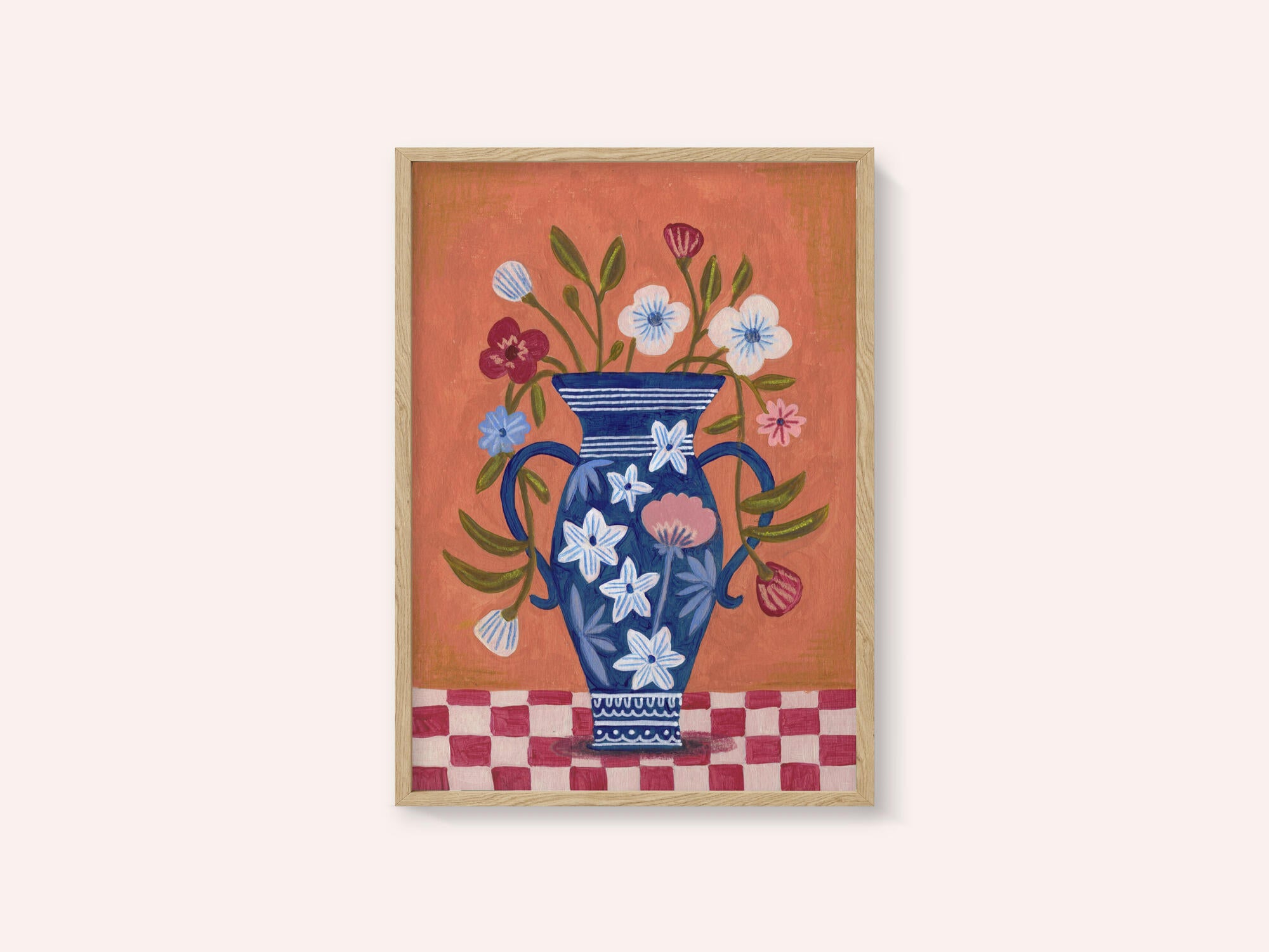 Vase Wild Flowers Bouquet
