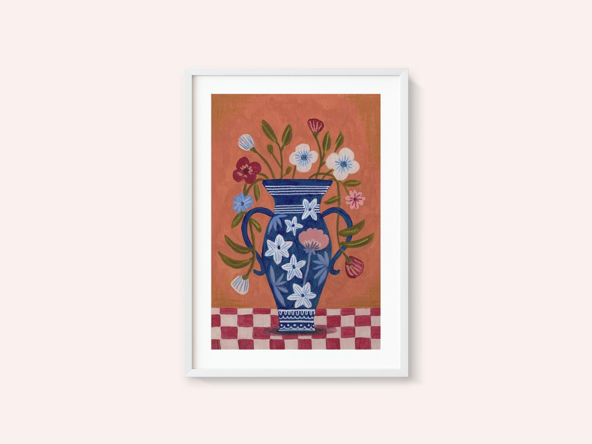 Vase Wild Flowers Bouquet