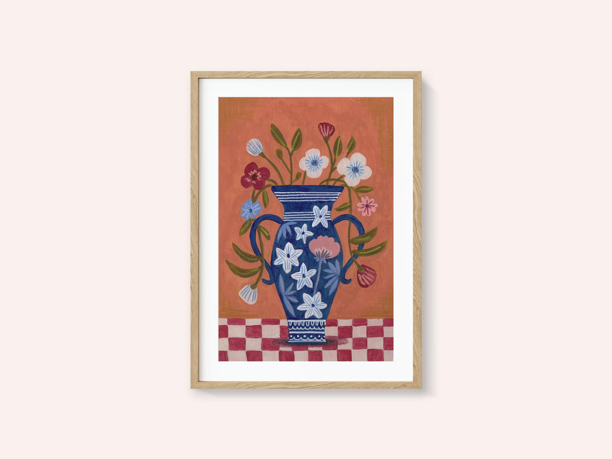 Vase Wild Flowers Bouquet