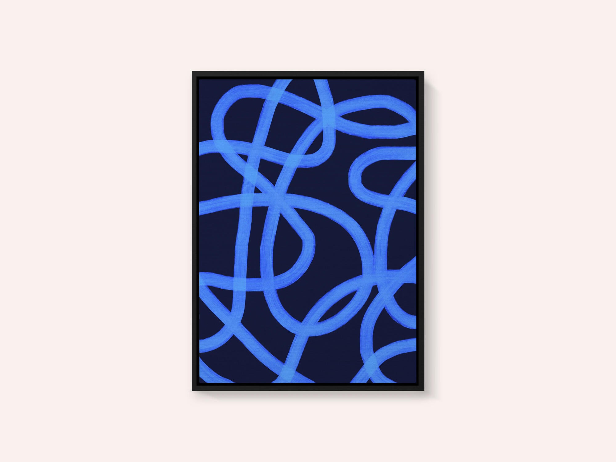 Blue Maze Paths