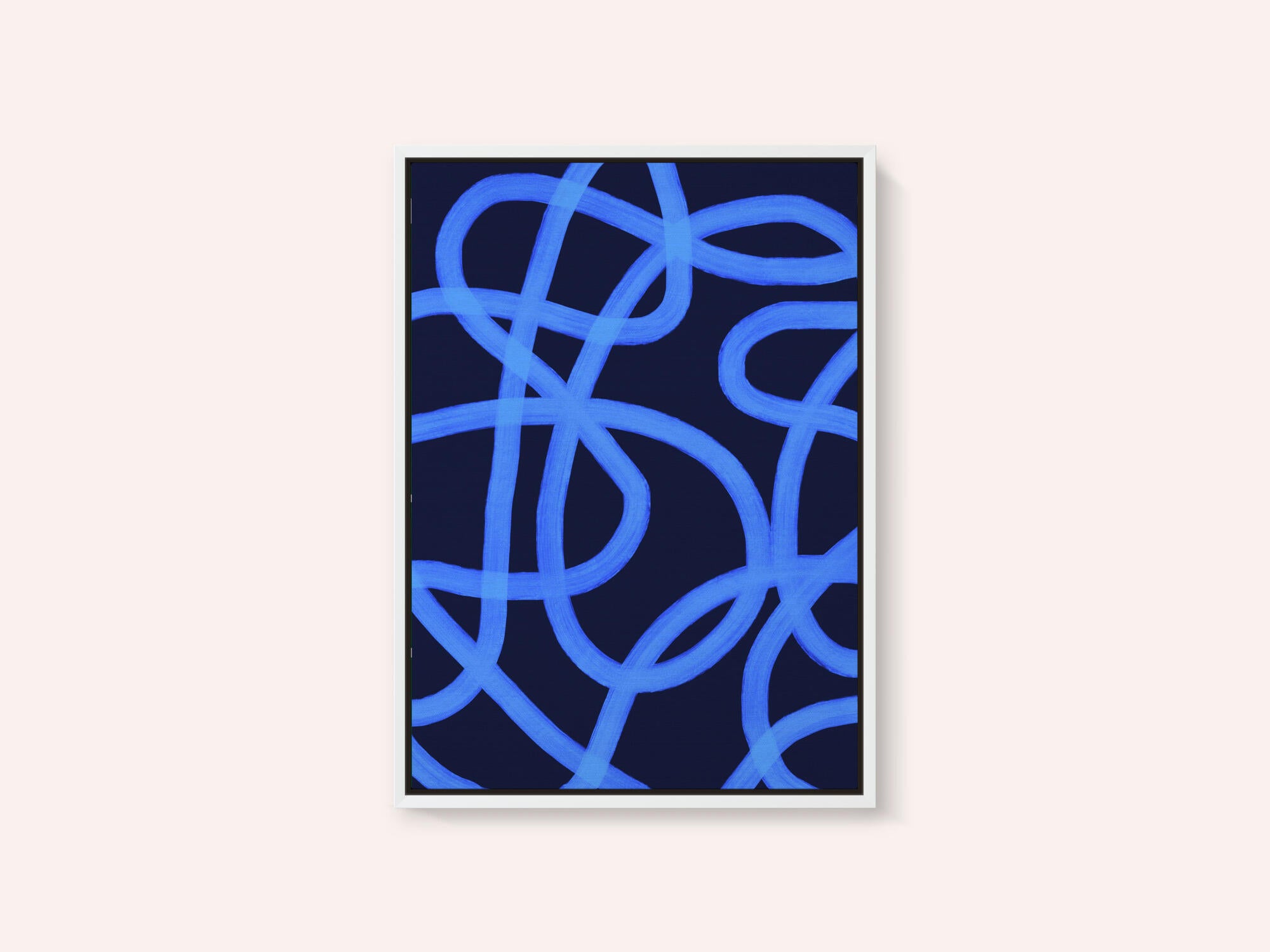 Blue Maze Paths