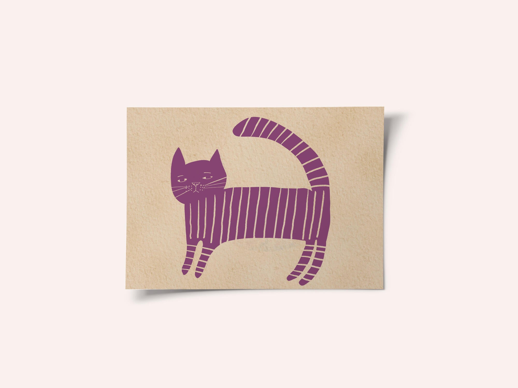 Mauve cat nursery