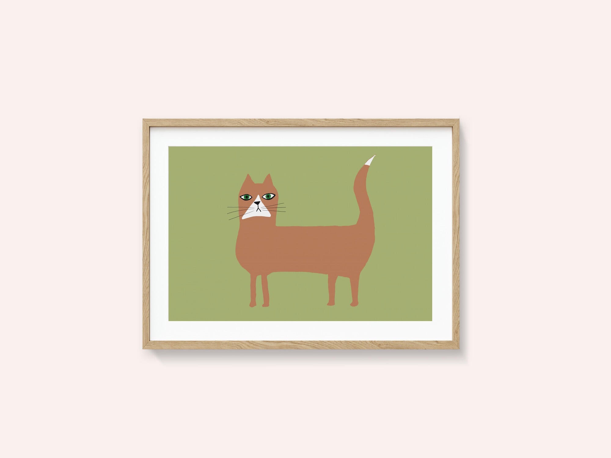 Cat ginger orange