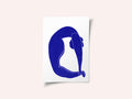 Graceful Blue Form