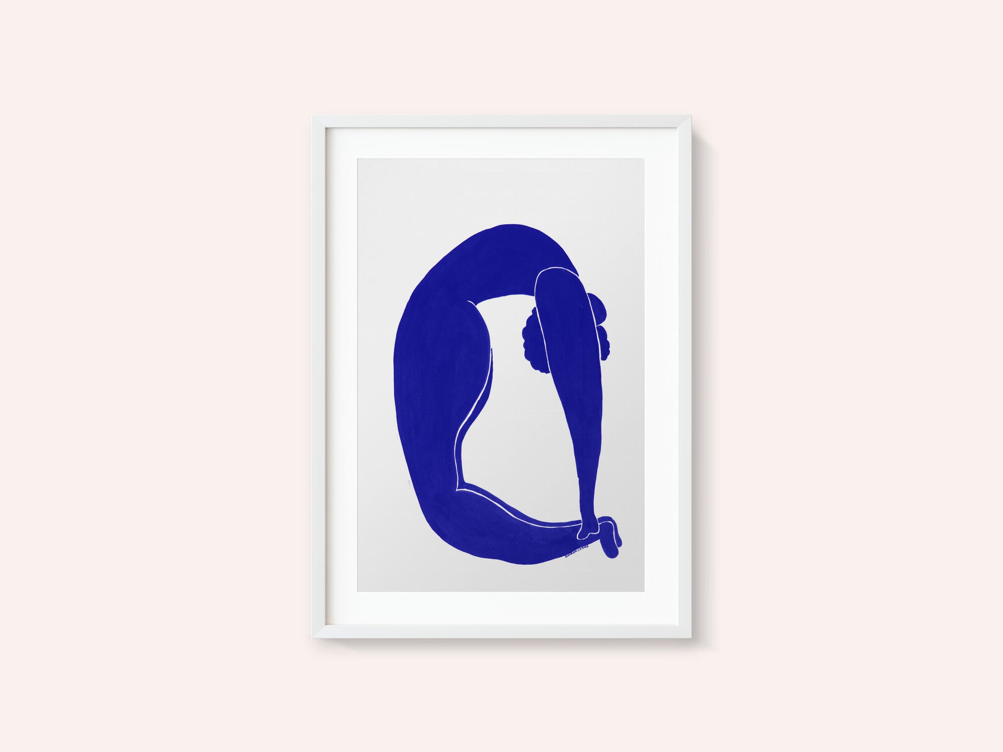 Graceful Blue Form