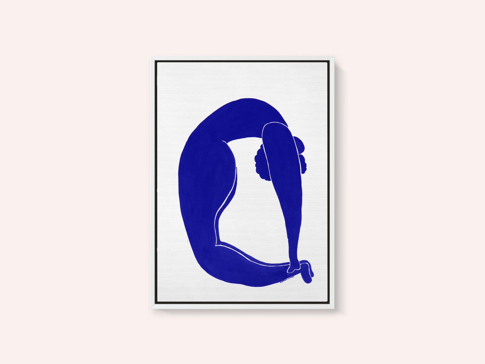 Graceful Blue Form