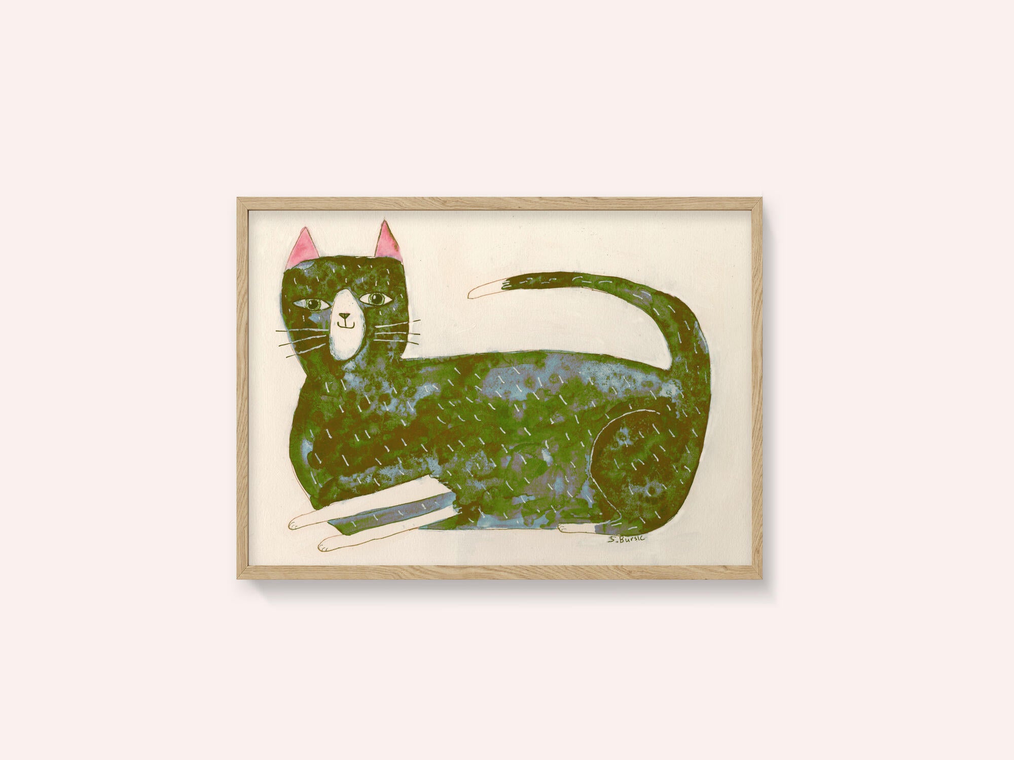 Big GREEN Cat