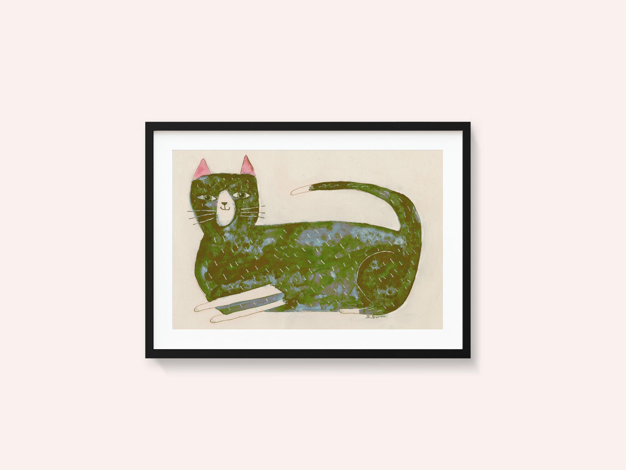 Big GREEN Cat