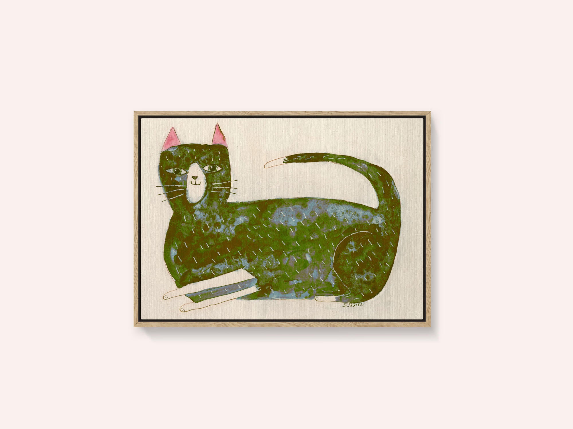 Big GREEN Cat