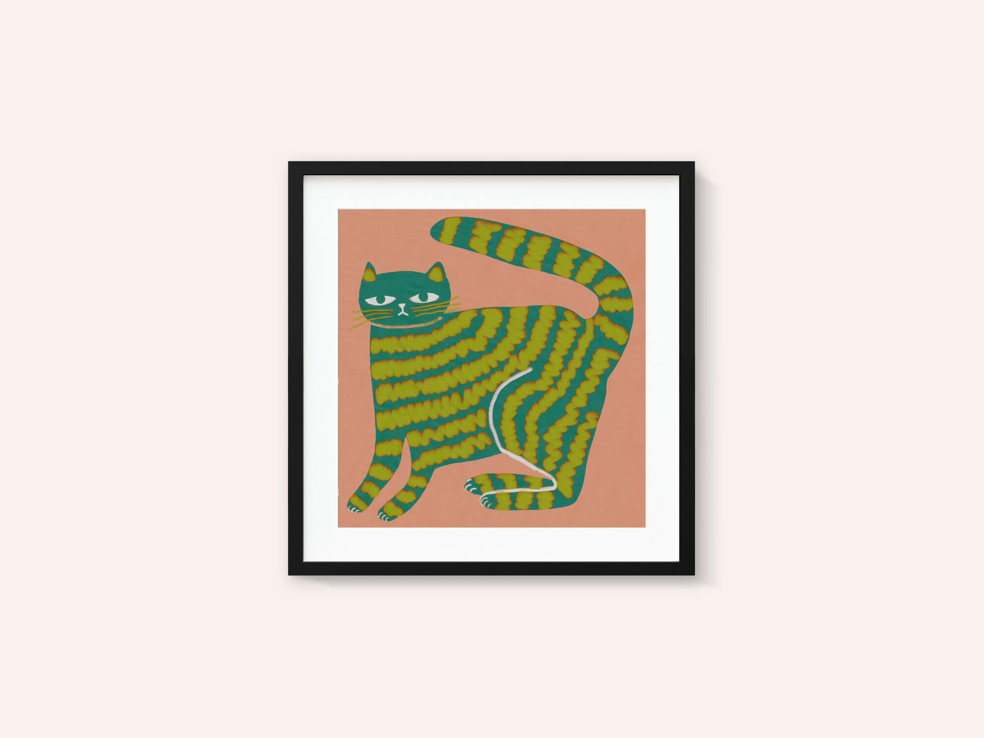 Cat with stripes
