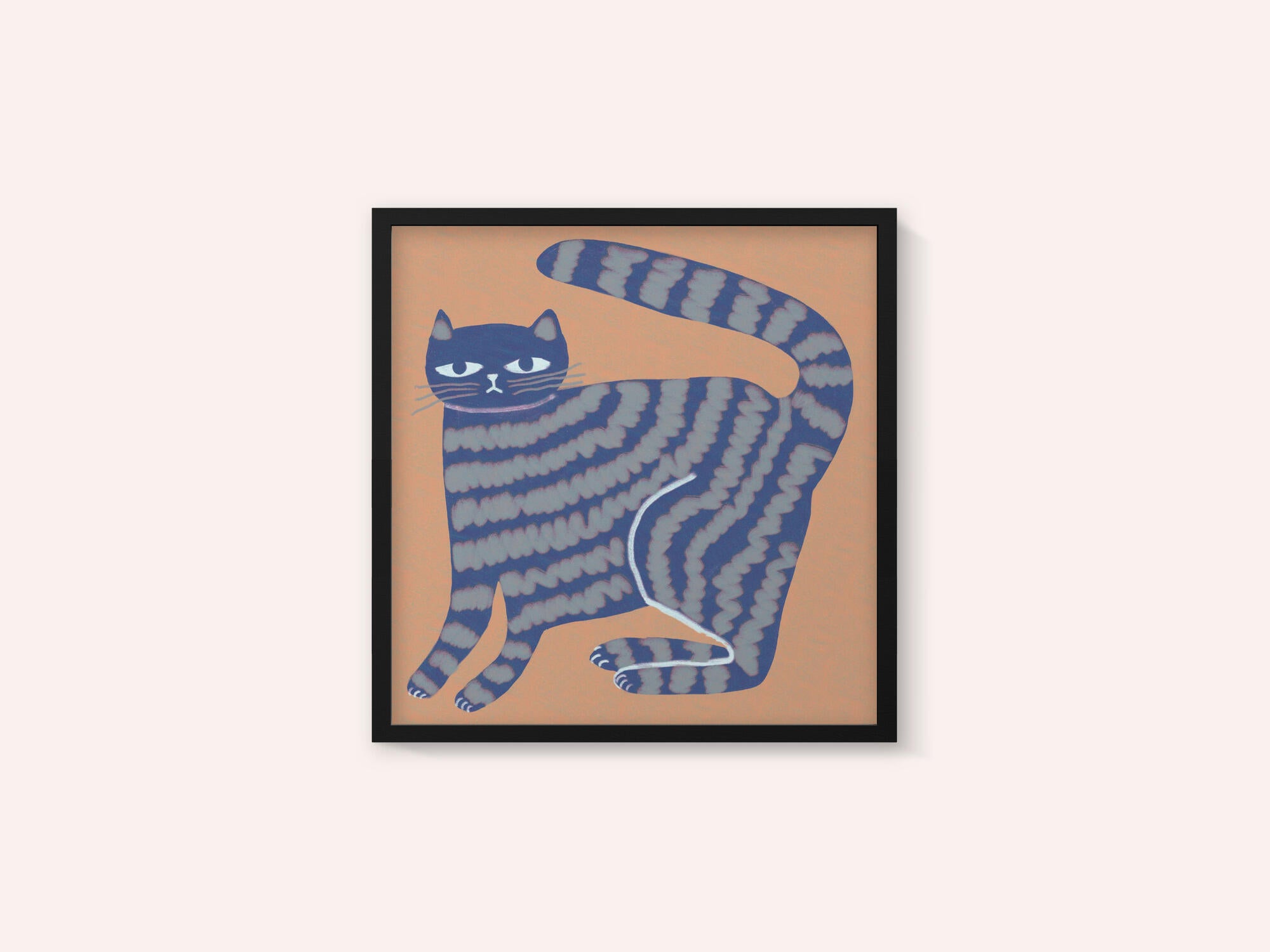 Cat with stripes