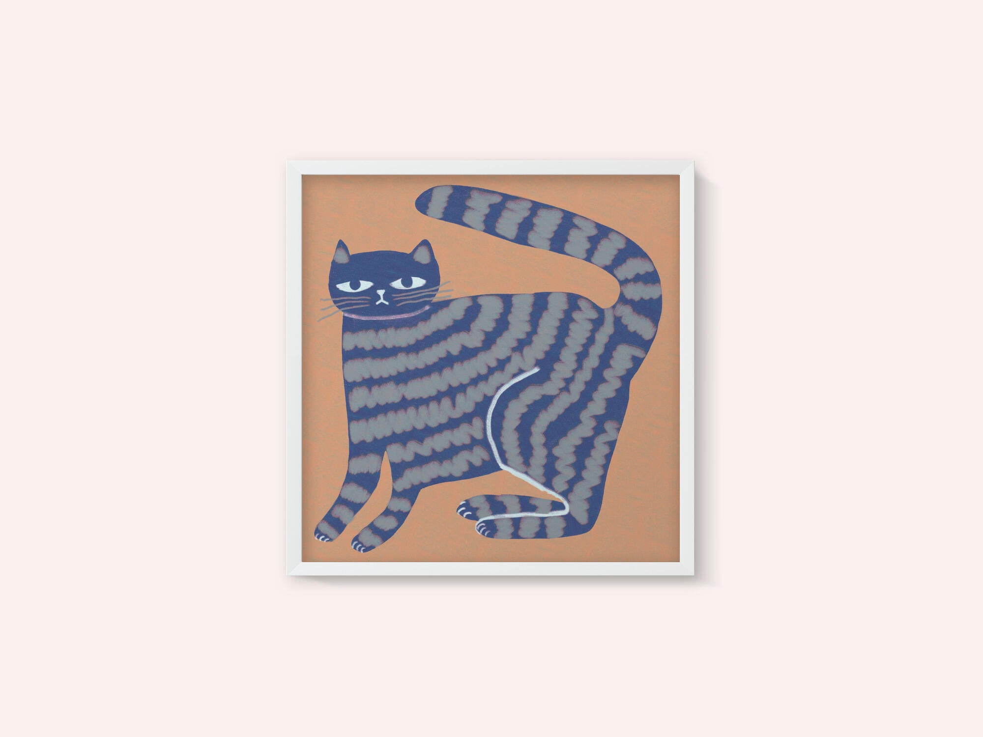 Cat with stripes