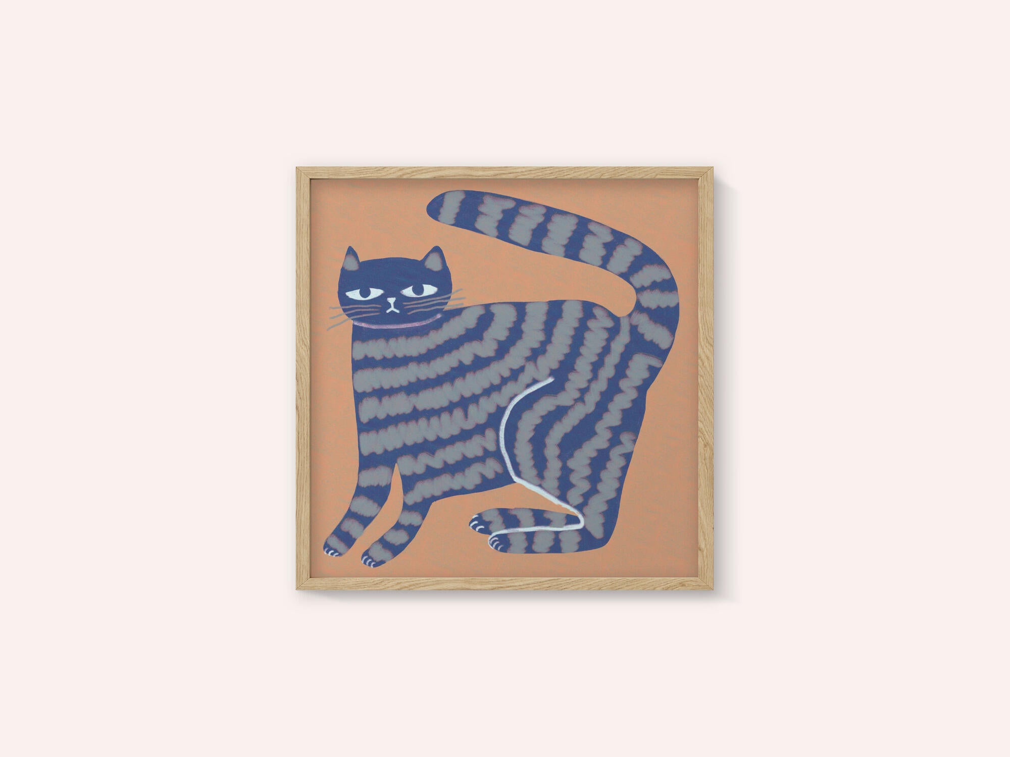 Cat with stripes