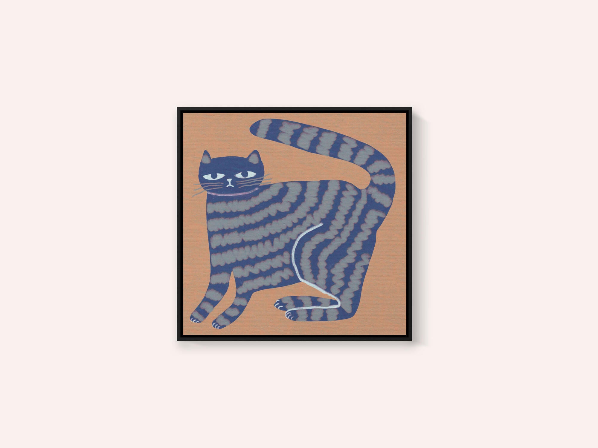 Cat with stripes