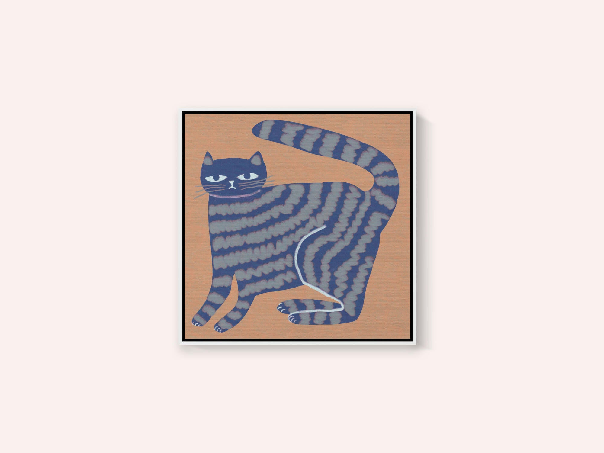 Cat with stripes