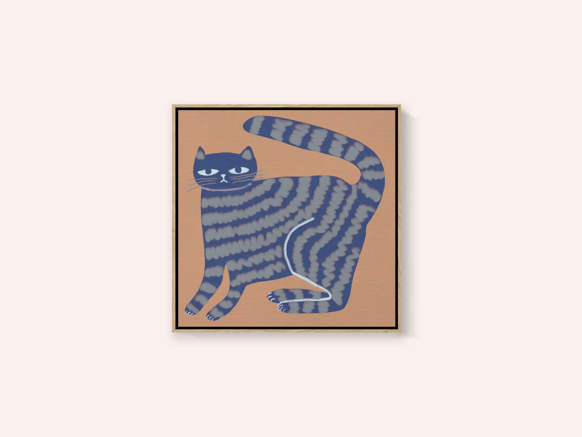 Cat with stripes