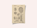 Tennis Racket Patent 1970