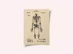 Anatomical Skeleton Patent 1911