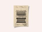 Typewriter Patent 1896