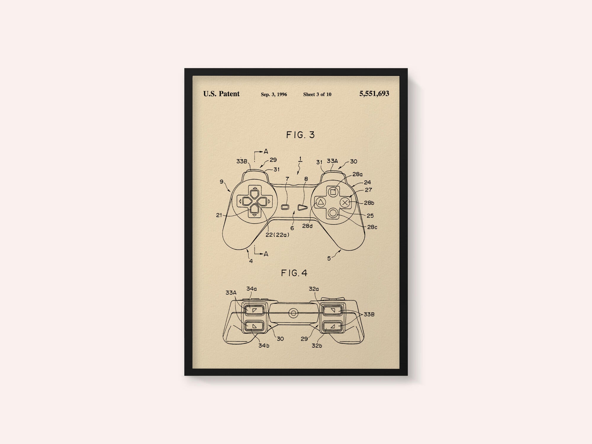 Controller Unit Patent 1996