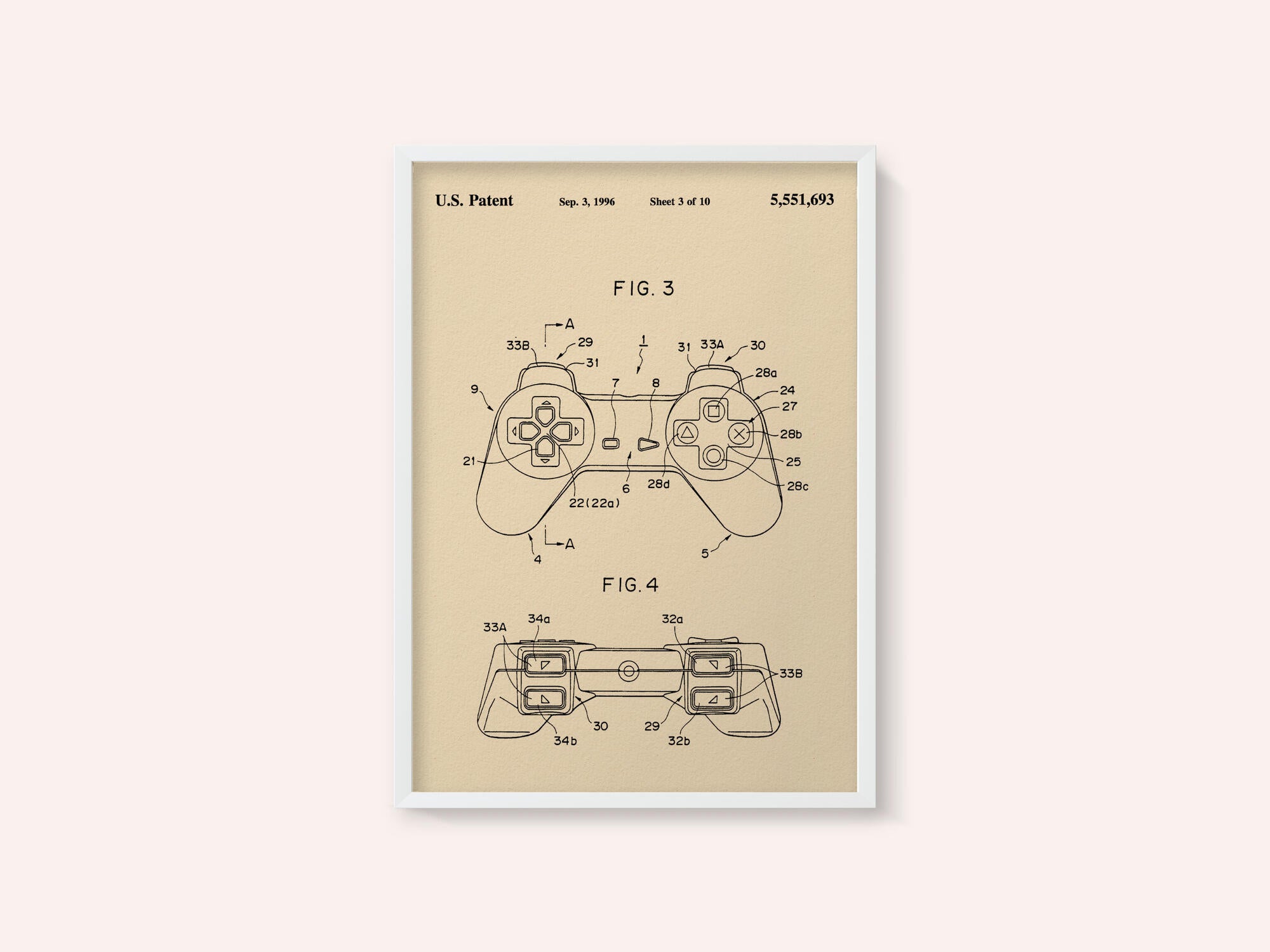 Controller Unit Patent 1996