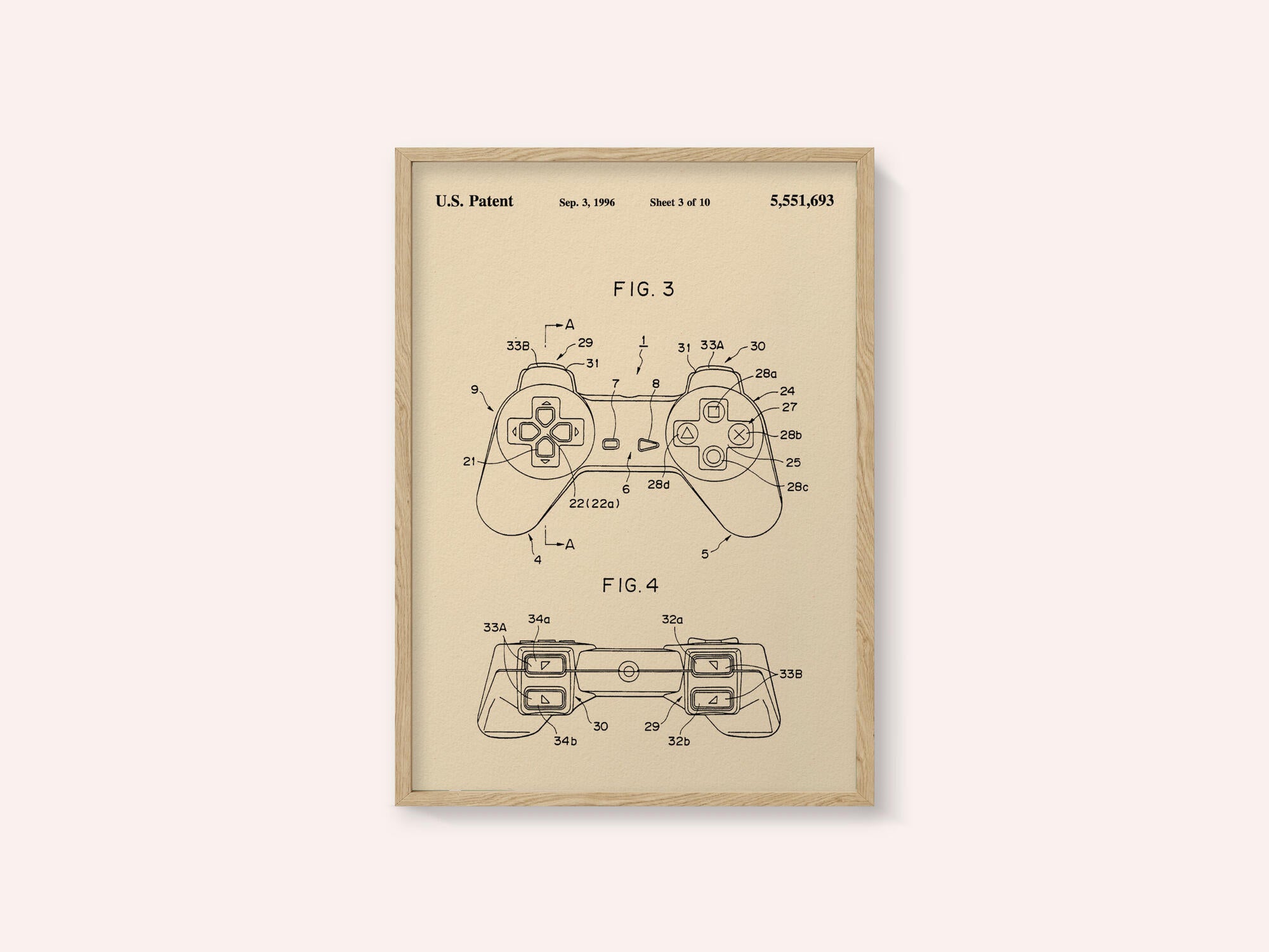 Controller Unit Patent 1996