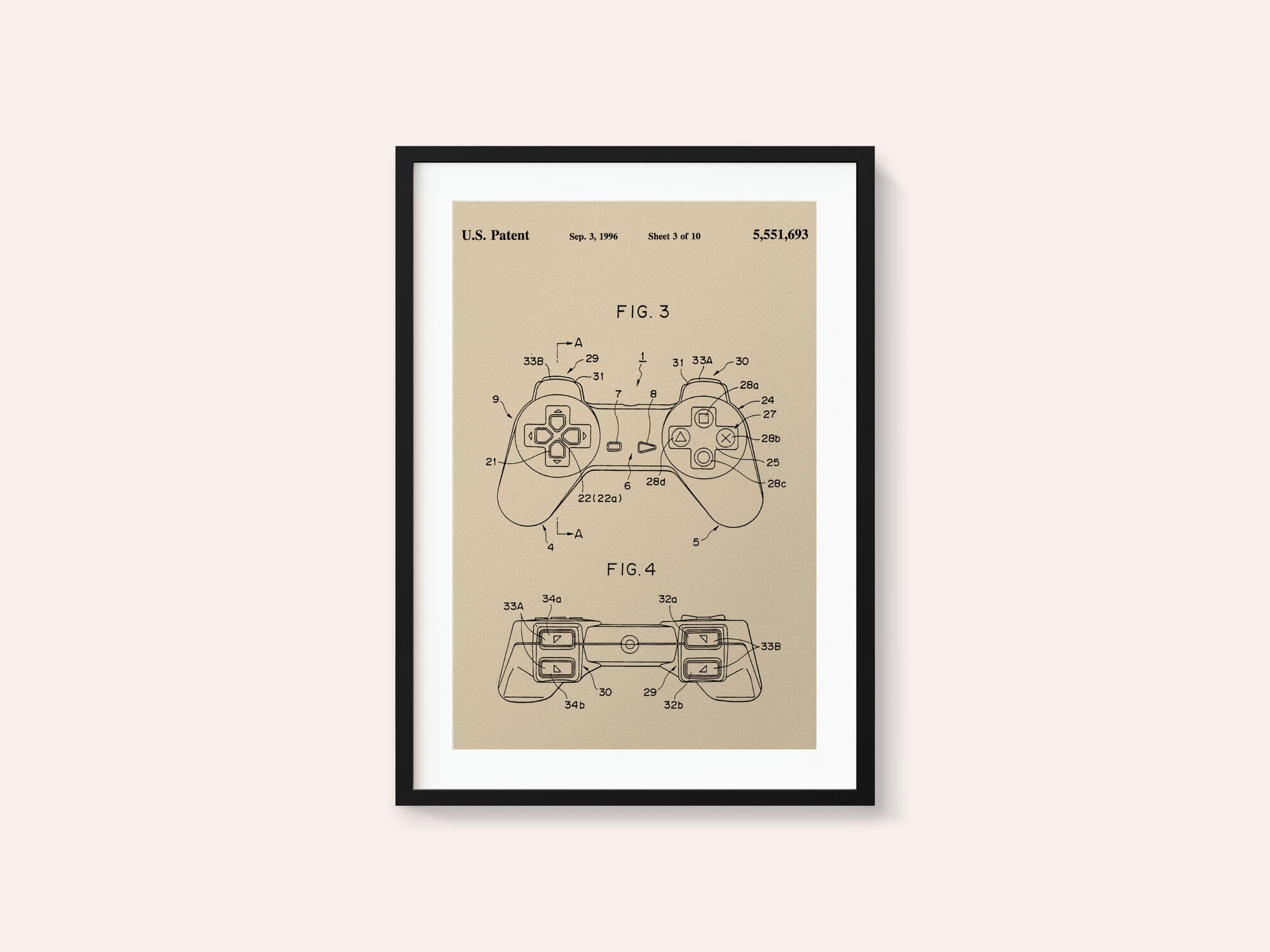 Controller Unit Patent 1996