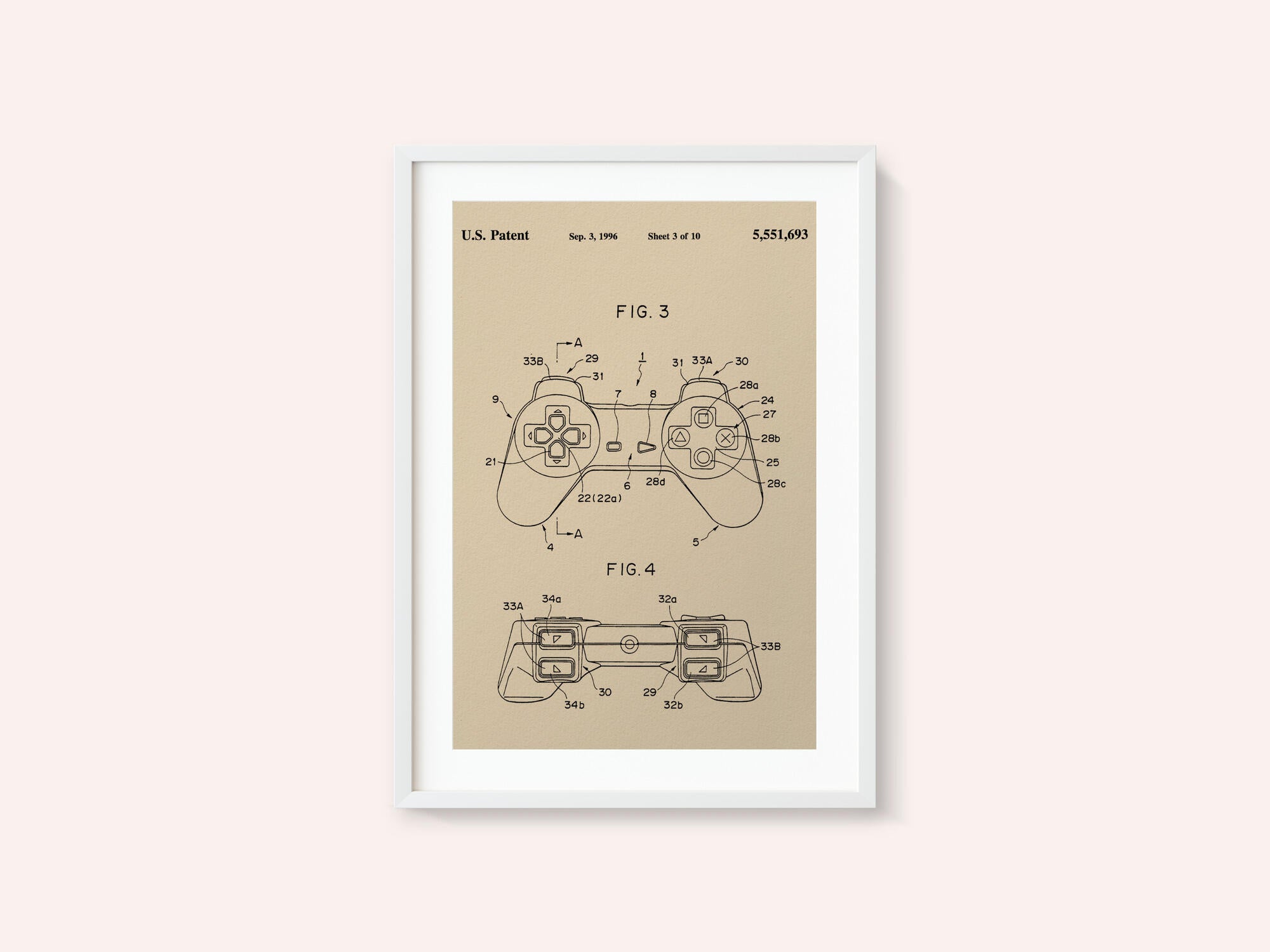 Controller Unit Patent 1996