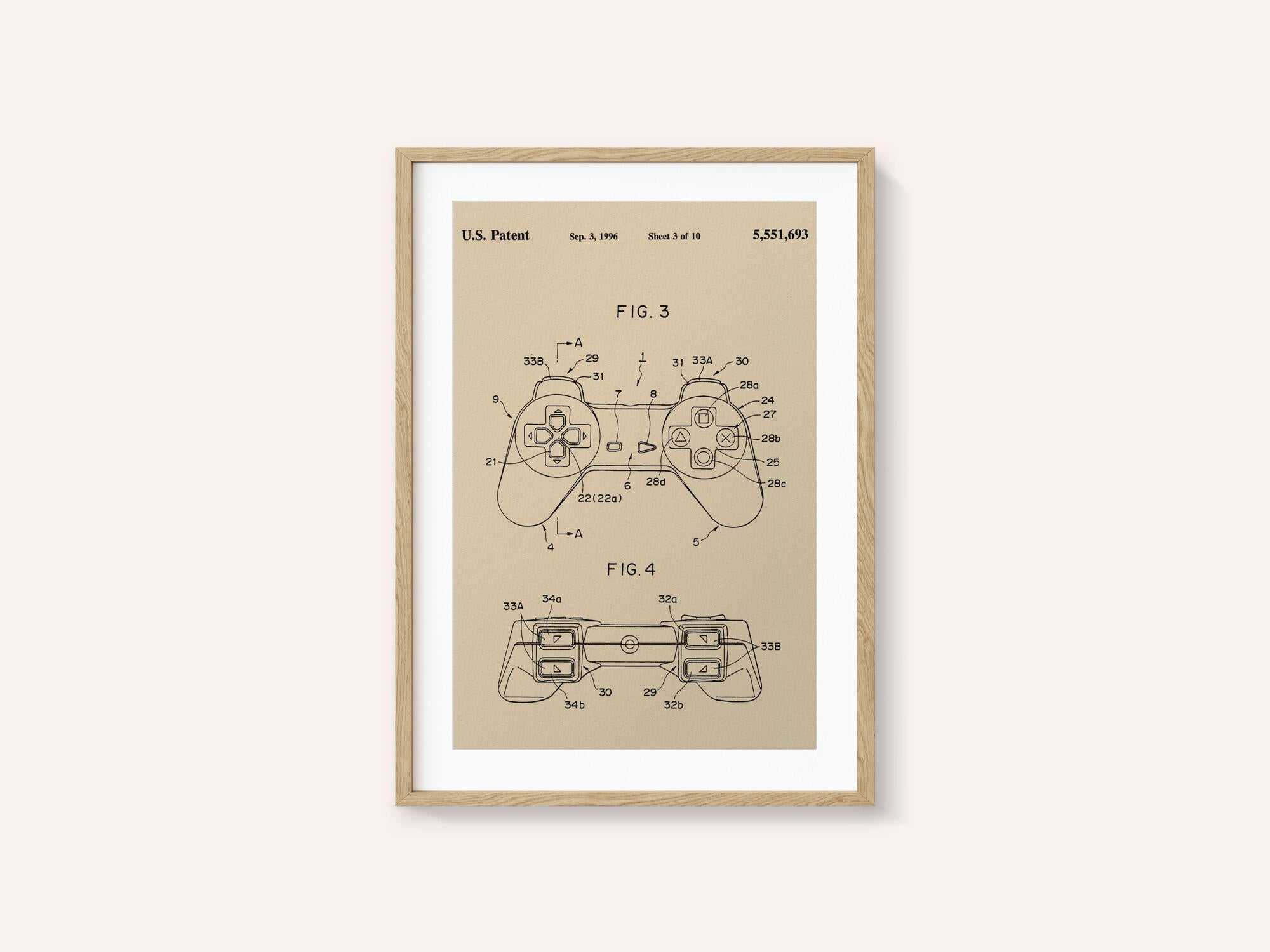 Controller Unit Patent 1996