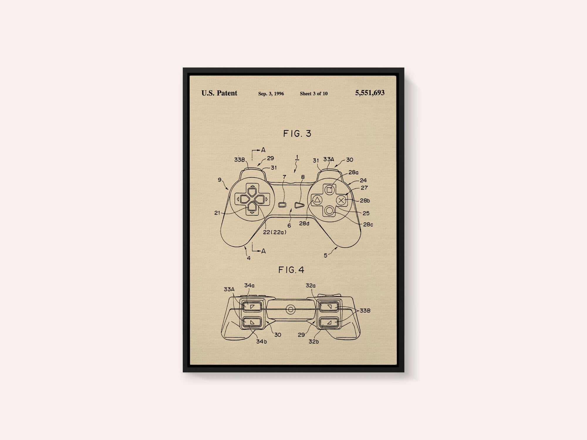 Controller Unit Patent 1996