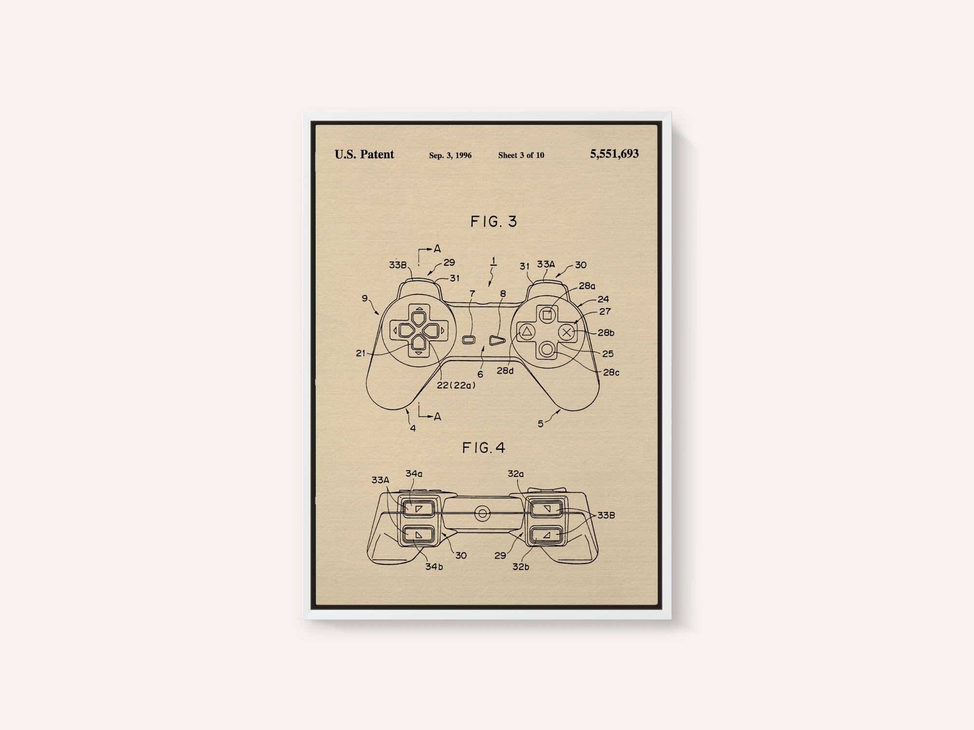 Controller Unit Patent 1996