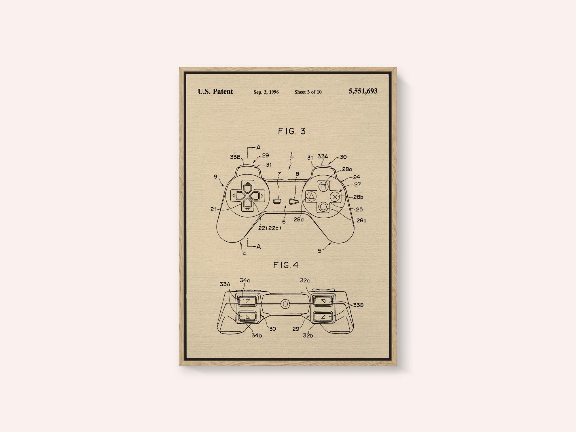 Controller Unit Patent 1996