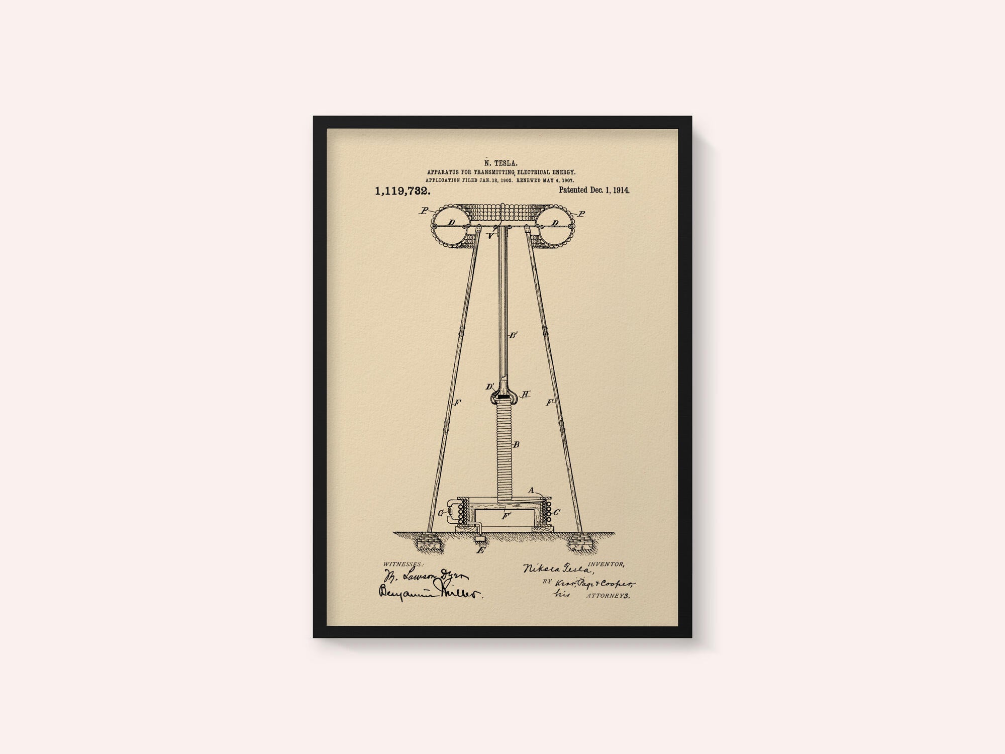Transmitter Patent 1914