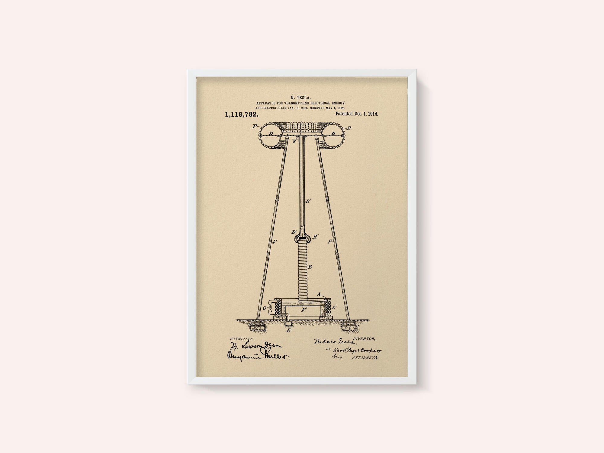 Transmitter Patent 1914