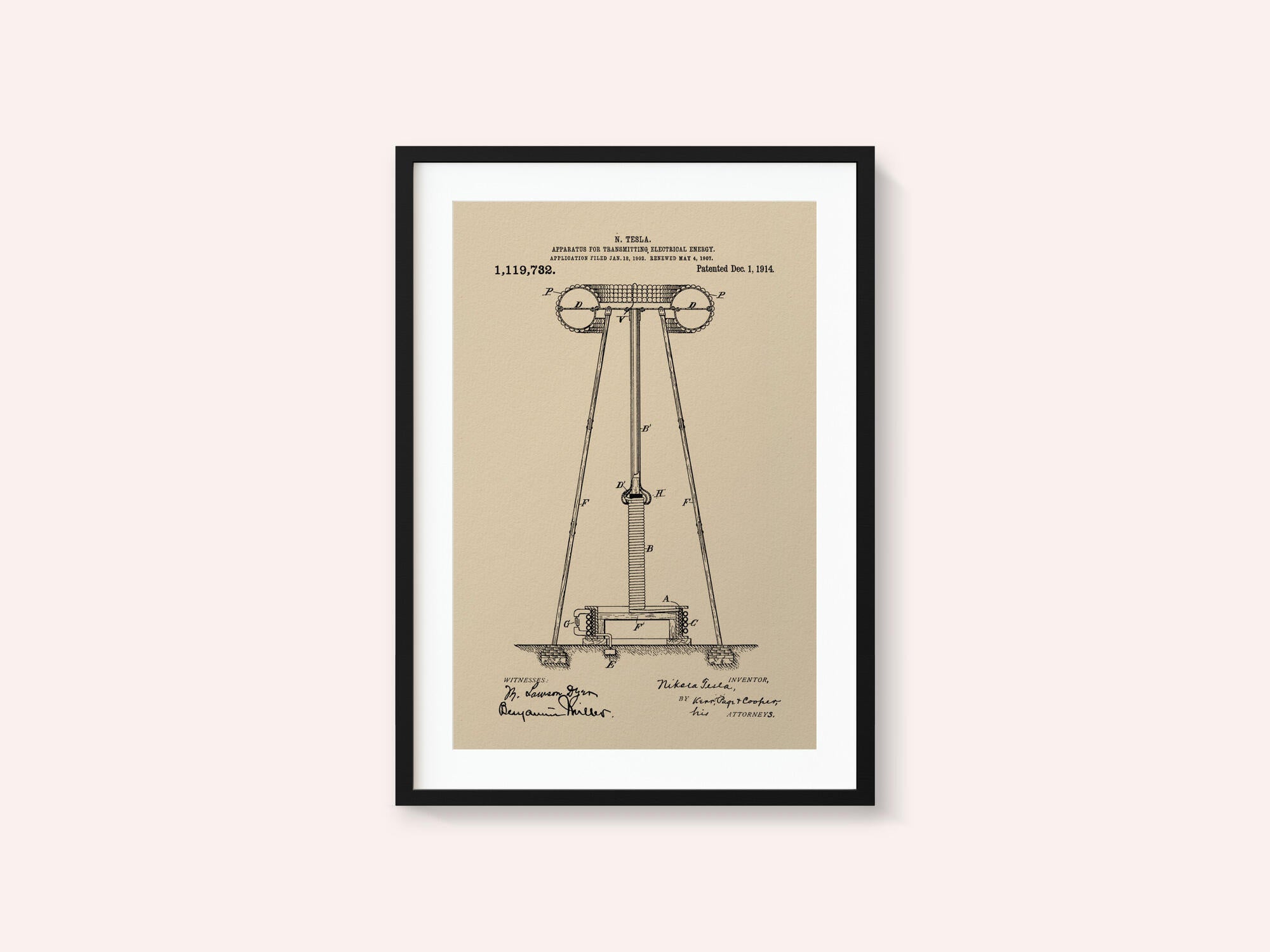 Transmitter Patent 1914