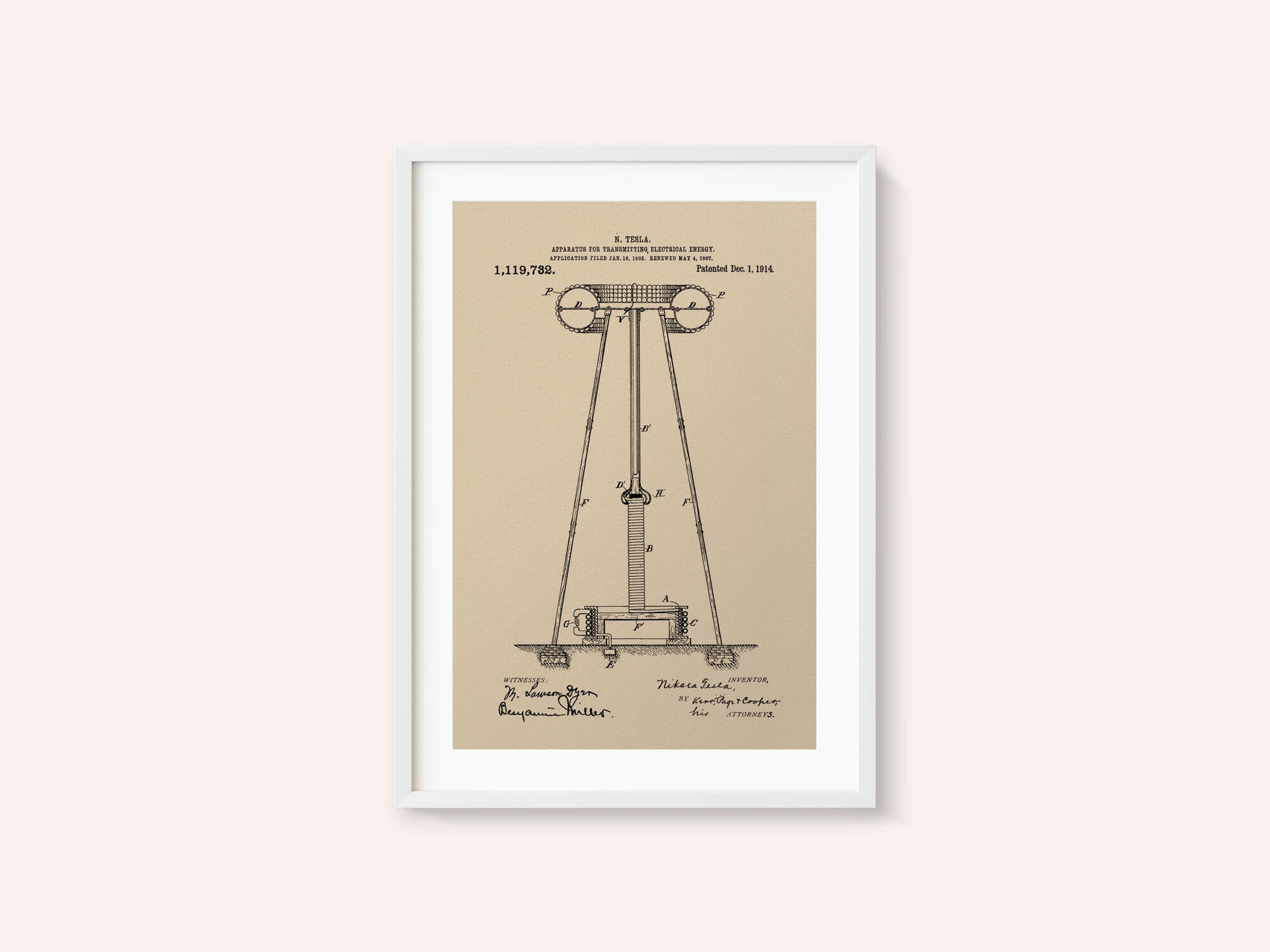 Transmitter Patent 1914