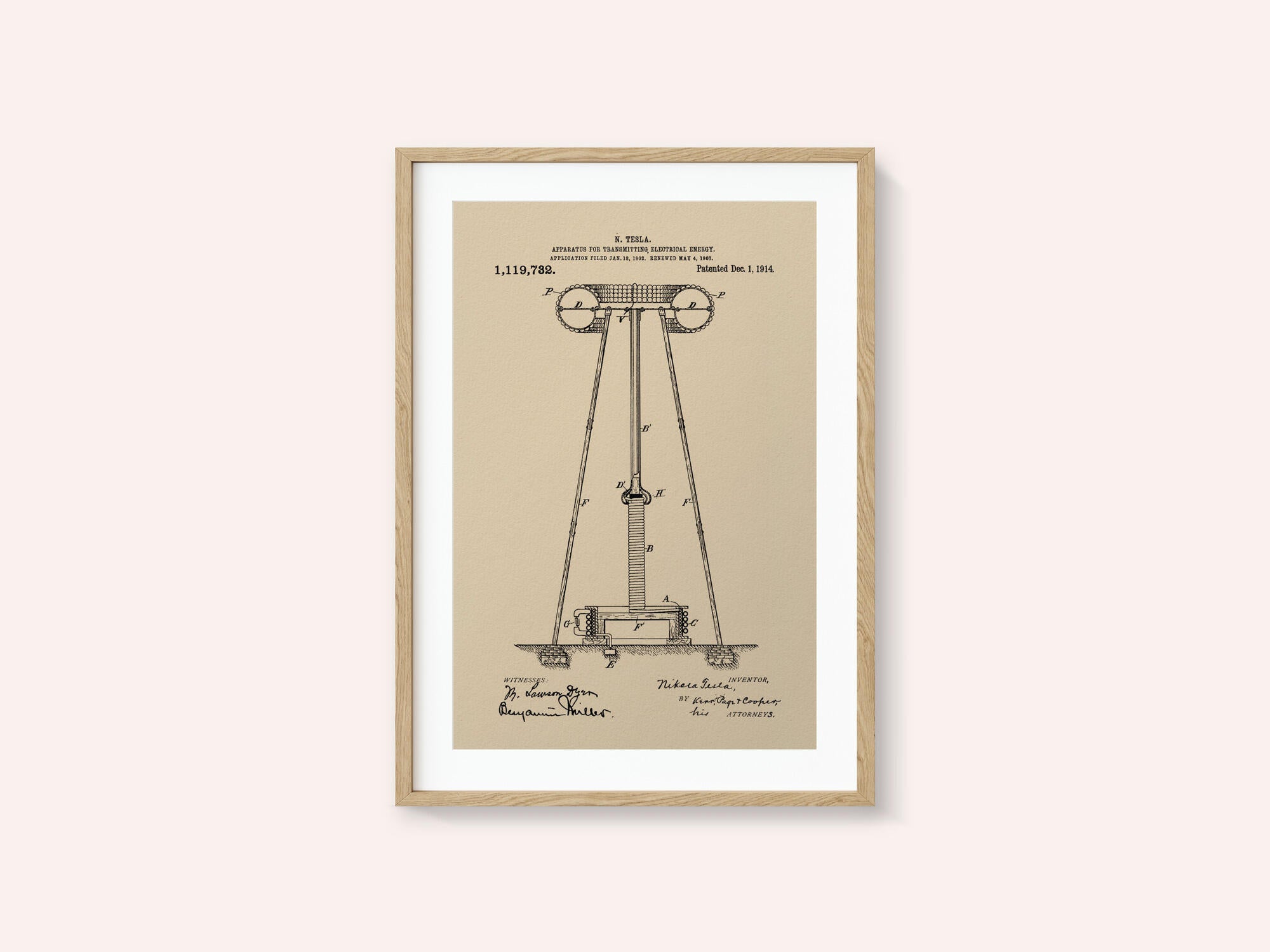 Transmitter Patent 1914