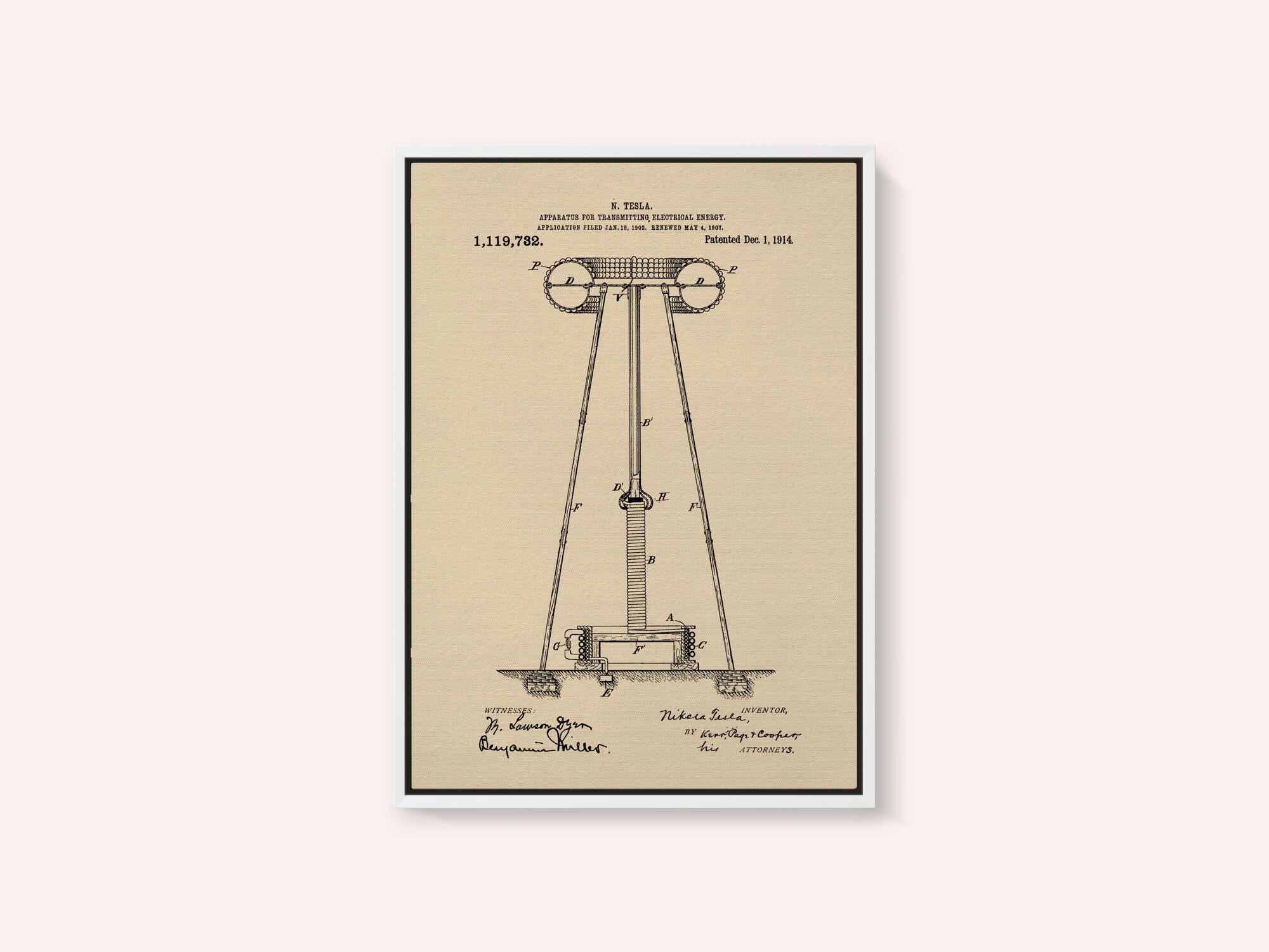 Transmitter Patent 1914