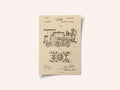 Locomotive Patent 1886