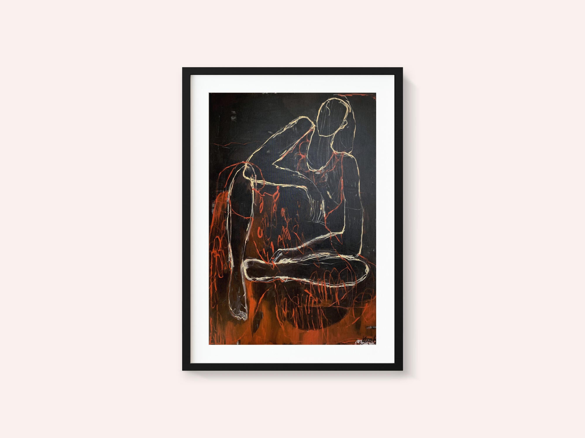 “Woman In Red”
