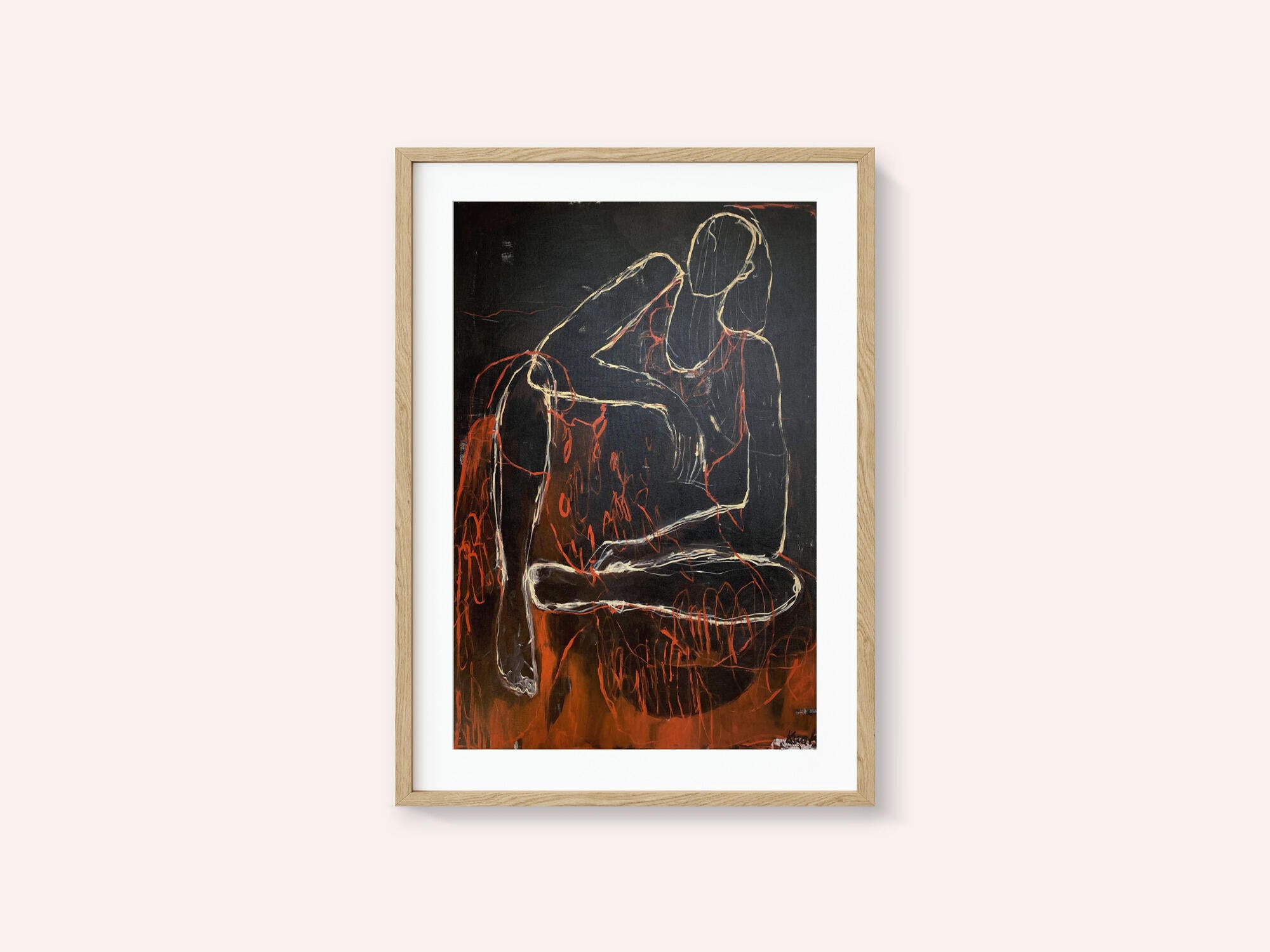 “Woman In Red”