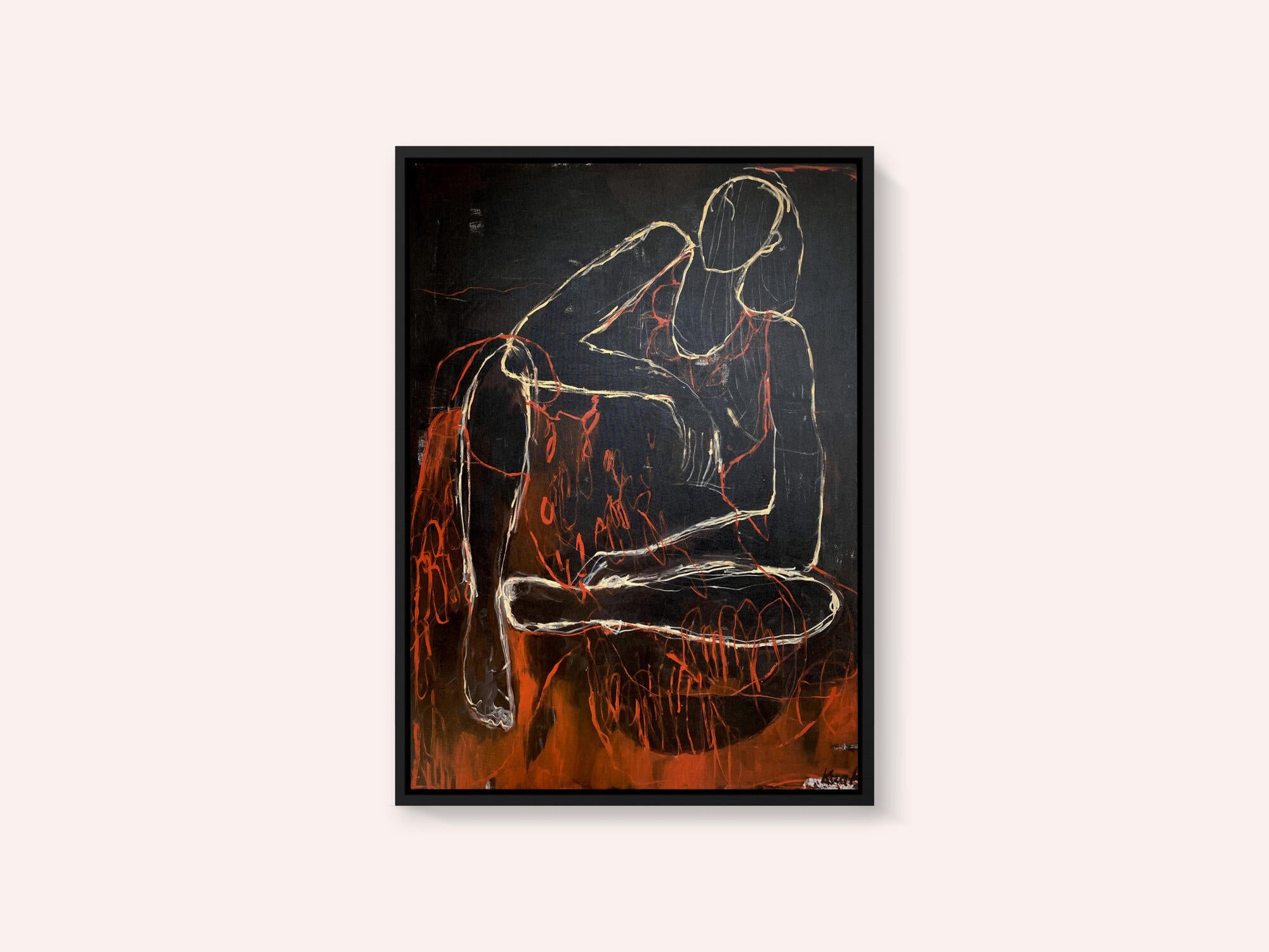 “Woman In Red”