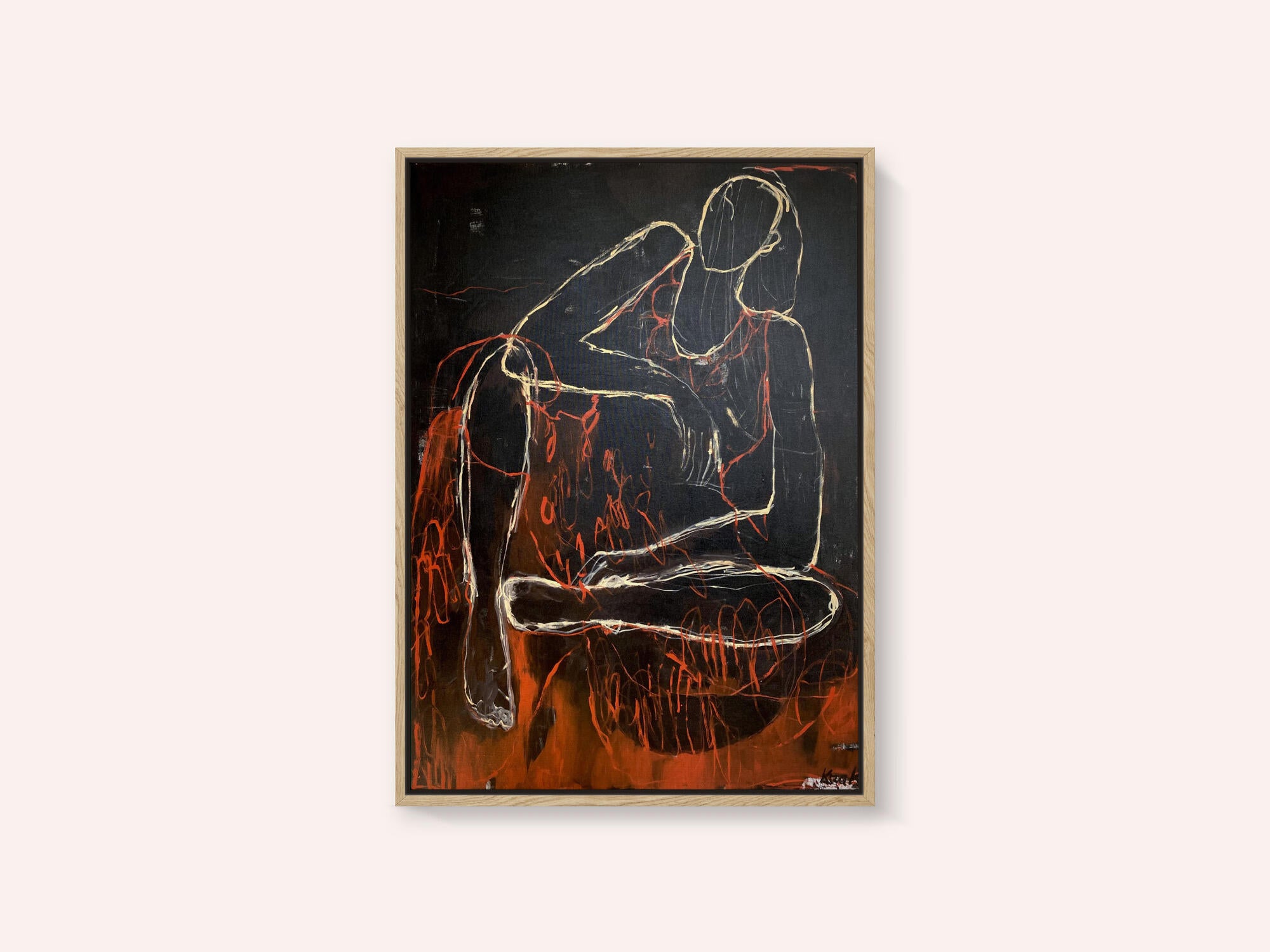 “Woman In Red”