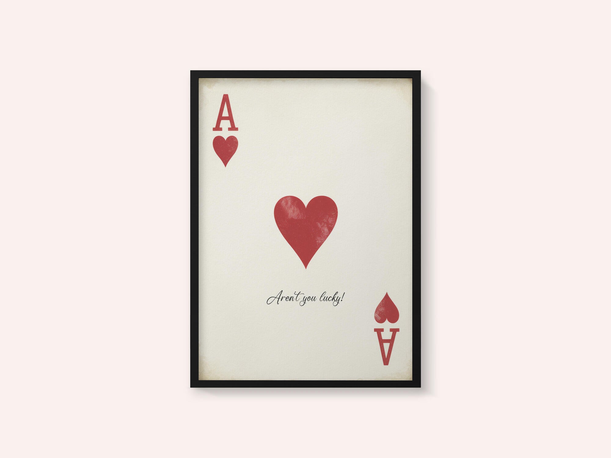 Ace of Hearts - Lucky