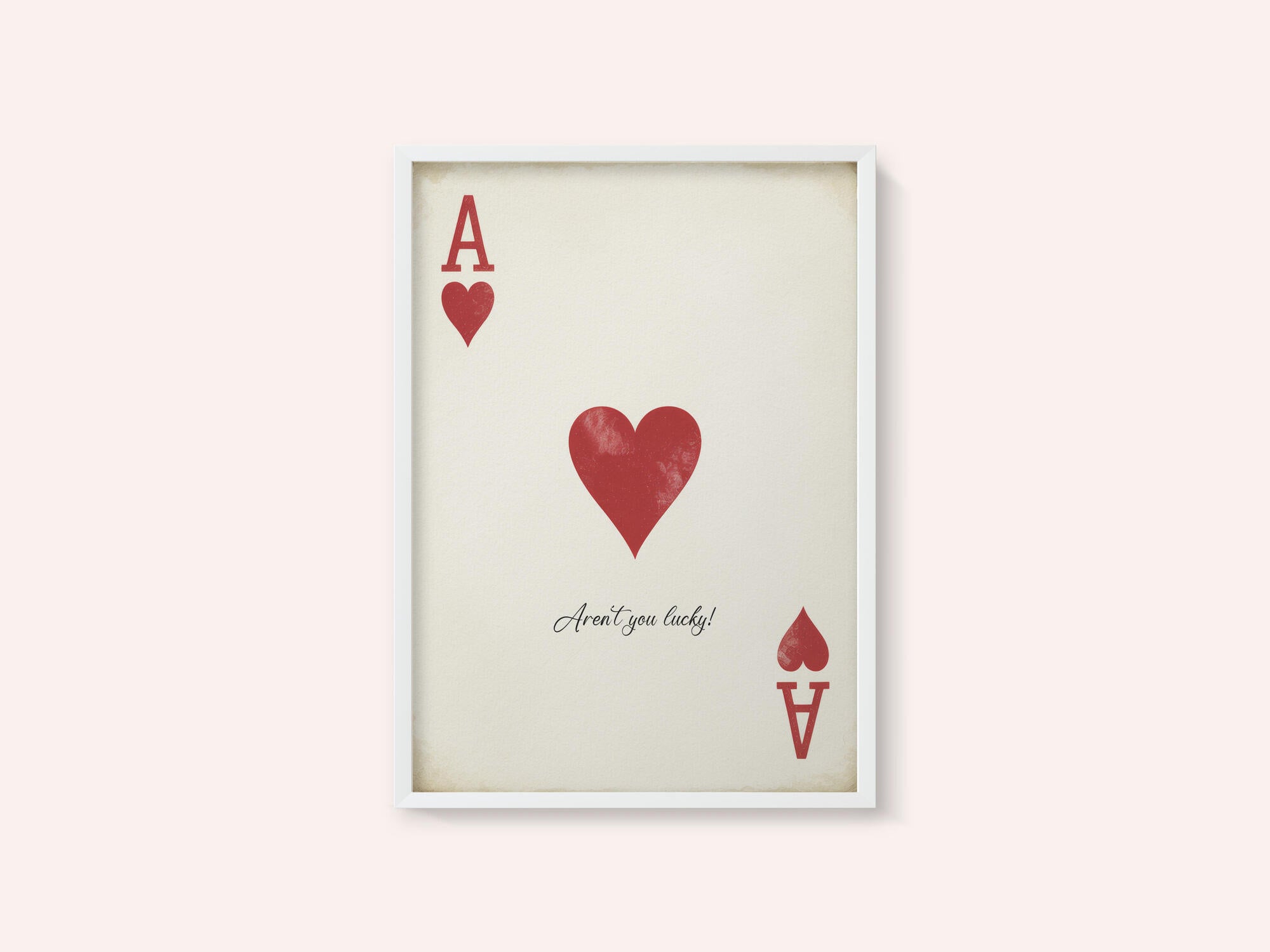 Ace of Hearts - Lucky