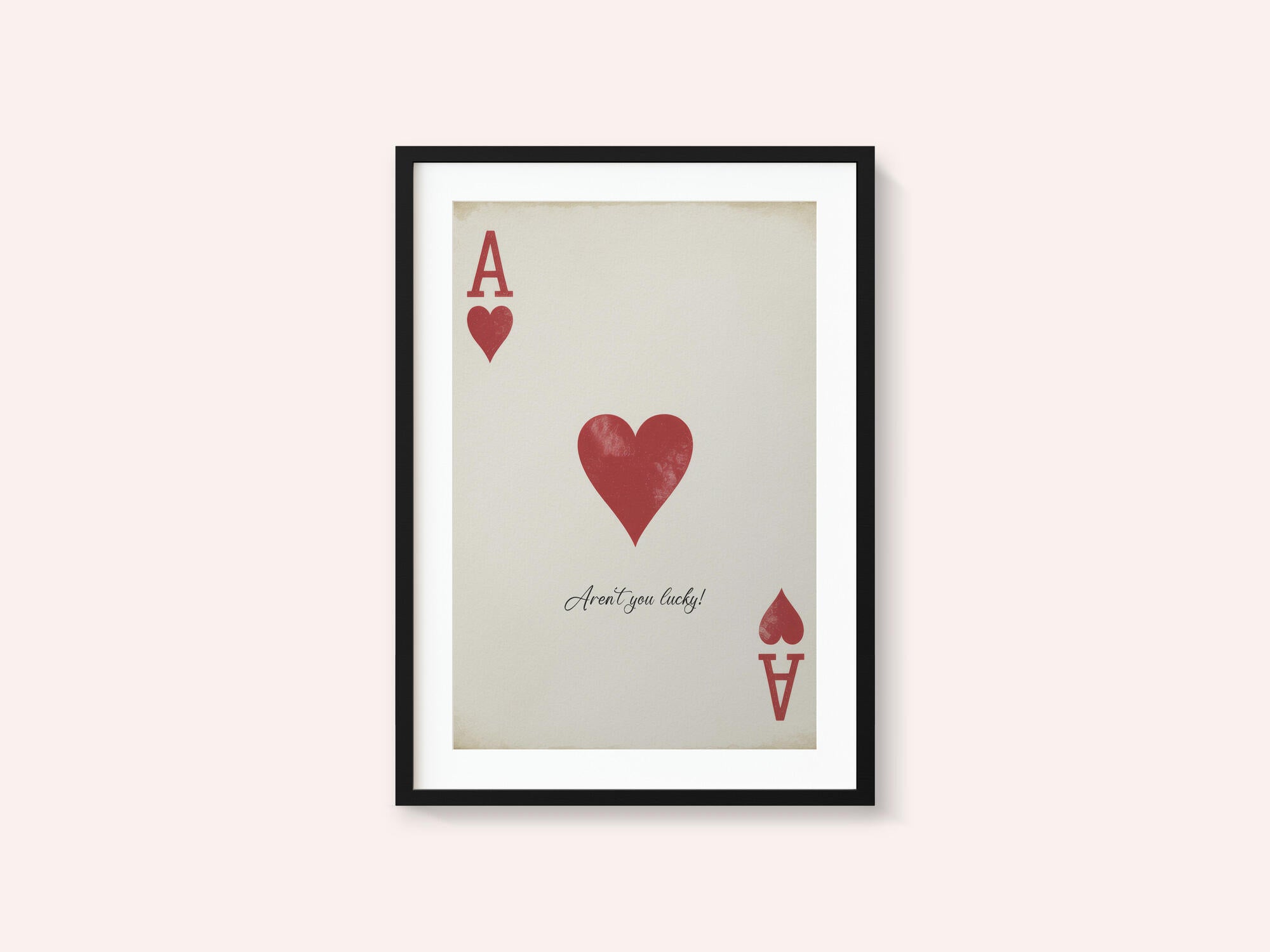 Ace of Hearts - Lucky