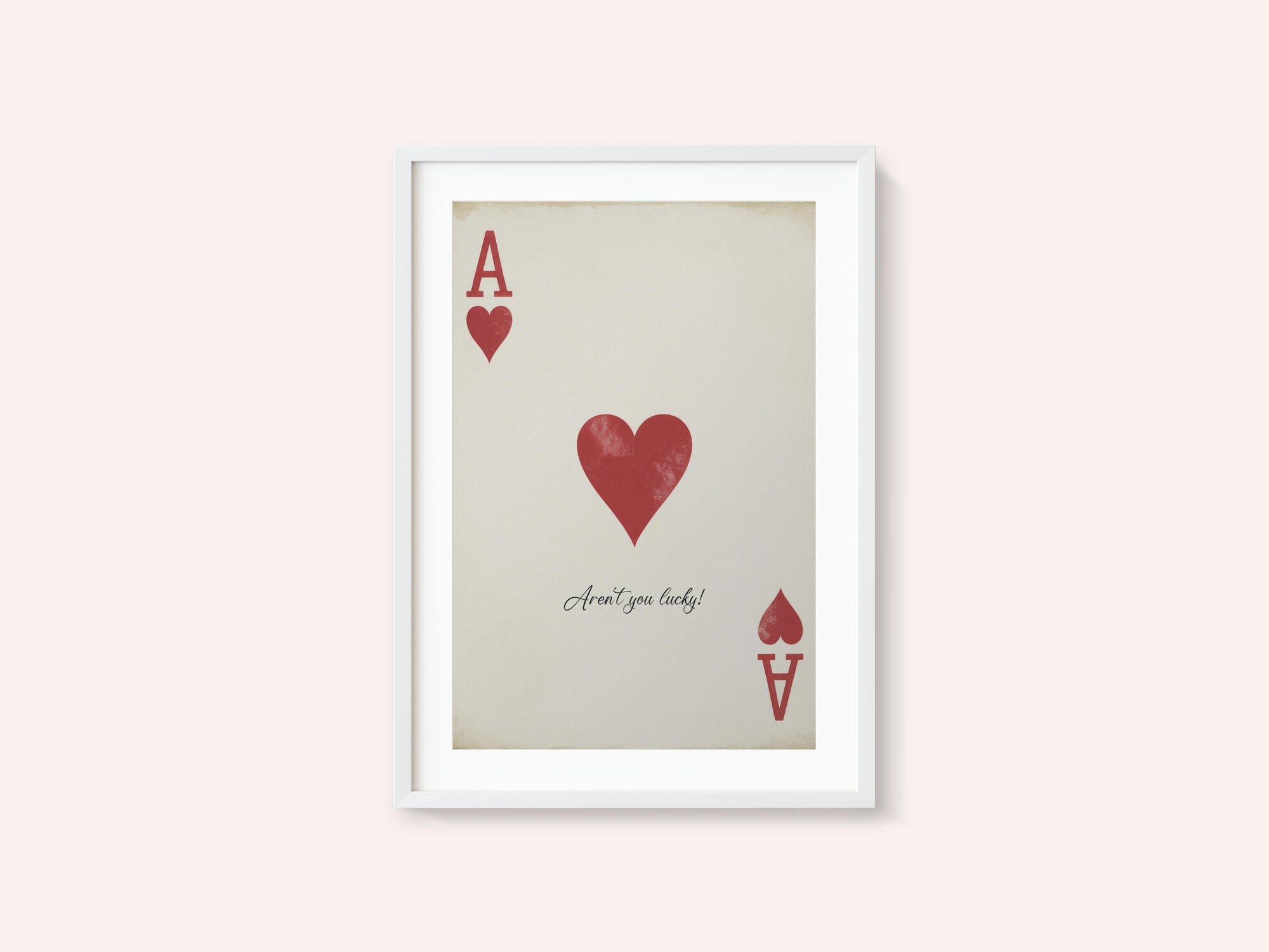 Ace of Hearts - Lucky