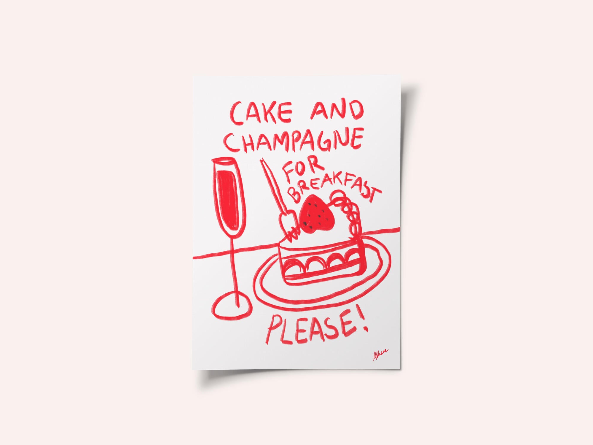 Cake and Champagne