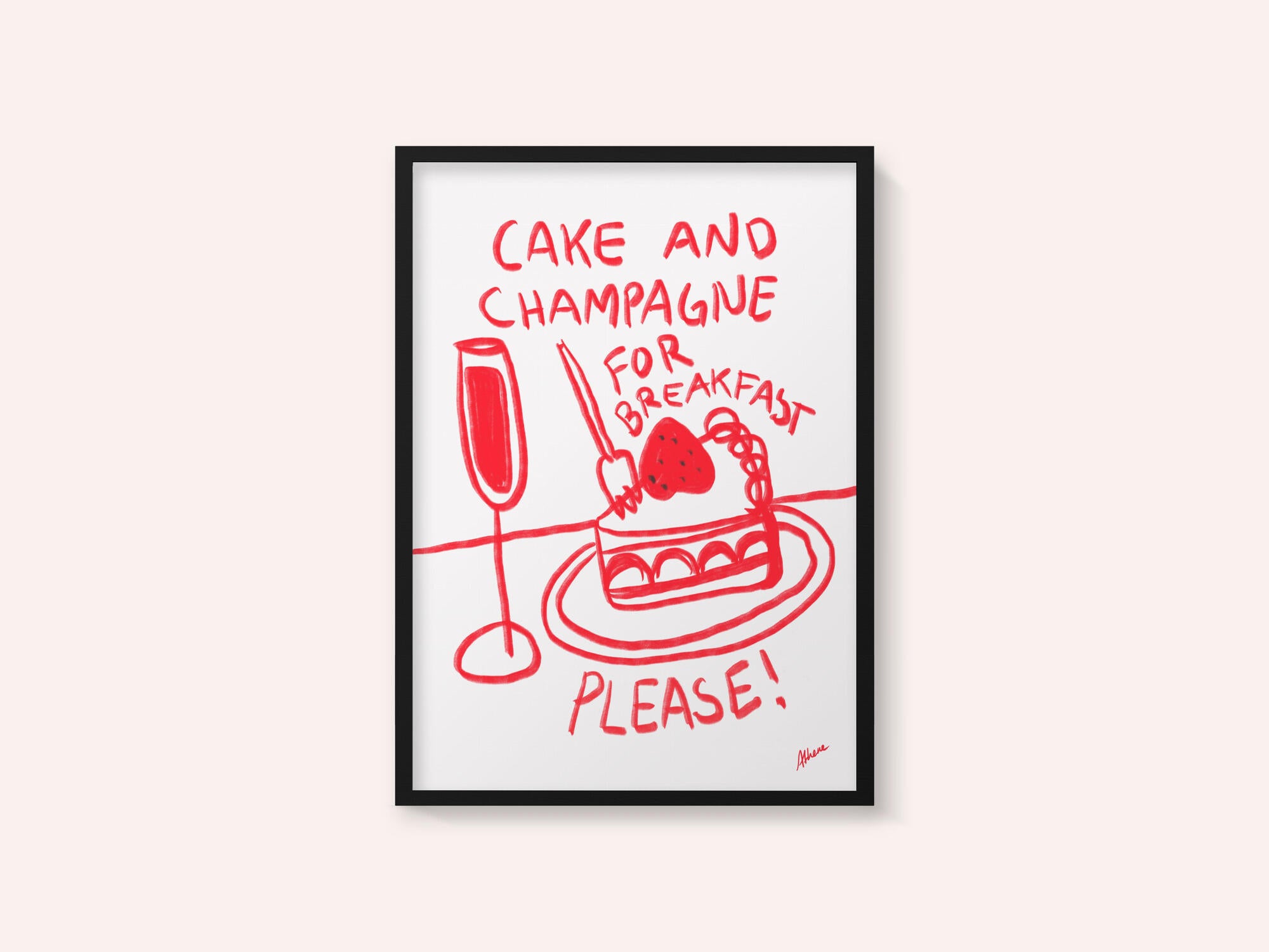 Cake and Champagne