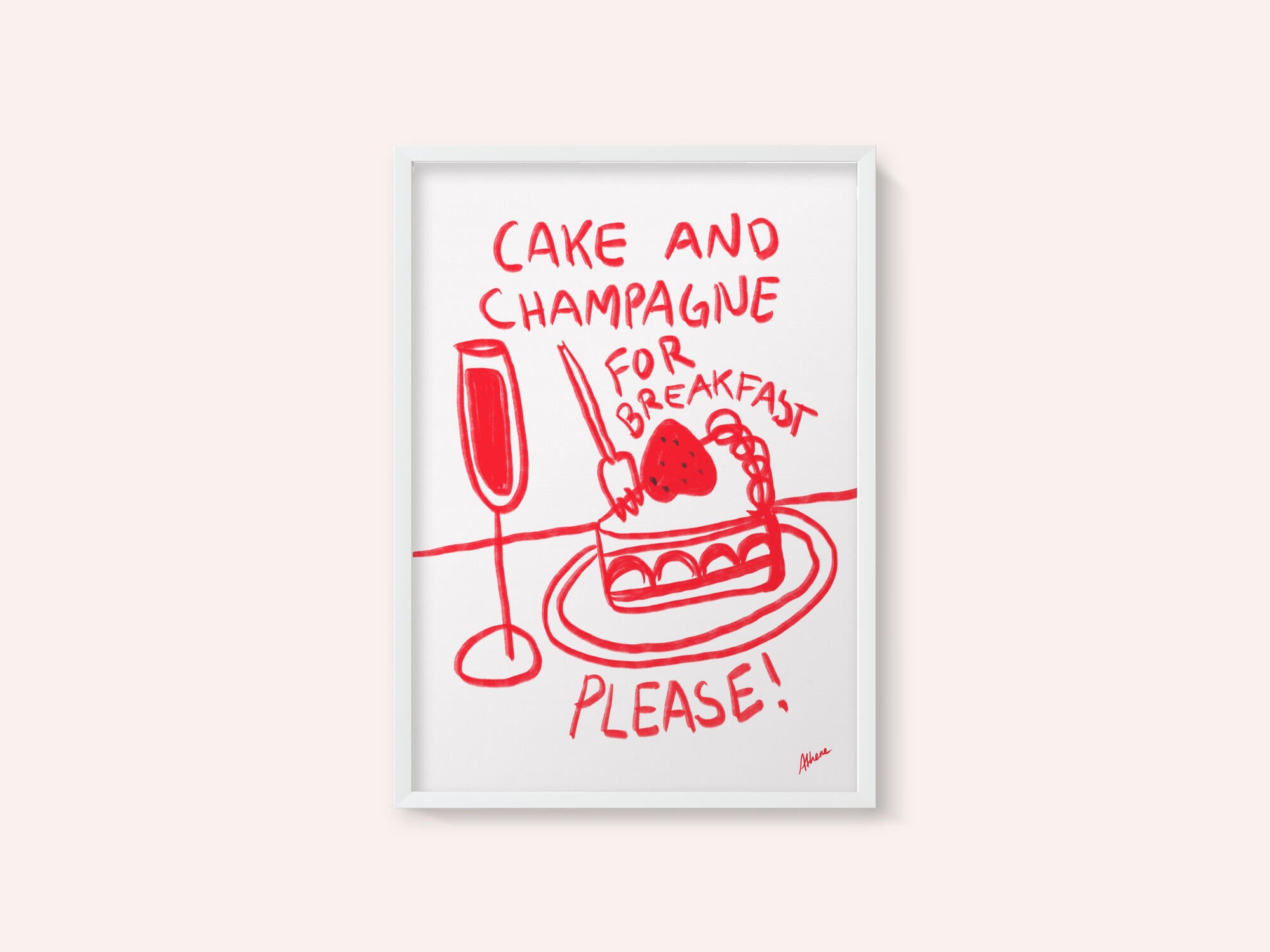 Cake and Champagne